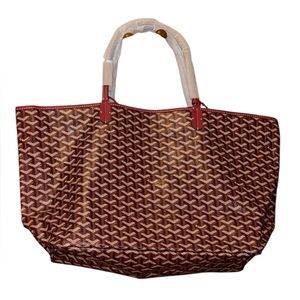 🔥Sale $150 Fashion Goyard Brown Large Tote Bag